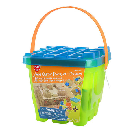 Playgo Spielstrandset Burg mit Zubehör, 21-tlg.