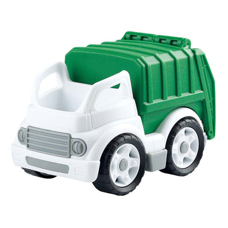 Playgo biobasierter Müllwagen weiß grün