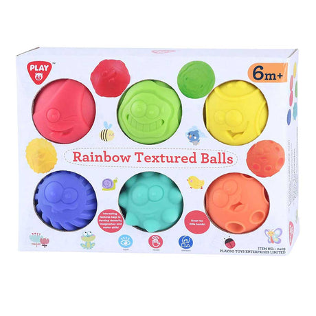 Playgo sensory balls - 6 pcs.