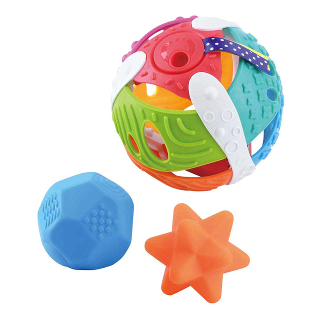 Playgo Sinnesspielzeug Baby – farbenfrohes Spielzeug für die Motorik.