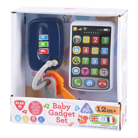 Playgo Babyspielzeug-Set, mobile Autoschlüssel, interaktiver Sound.
