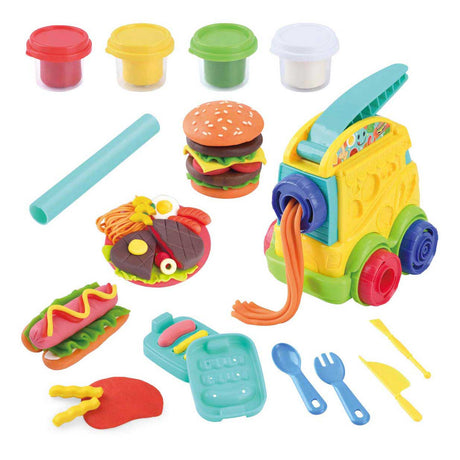 Playgo Food Truck Ton-Set – 4 Tontöpfe