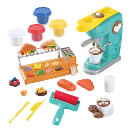 Playgo Ton-Set für den Speisesaal – 4 Tontöpfe