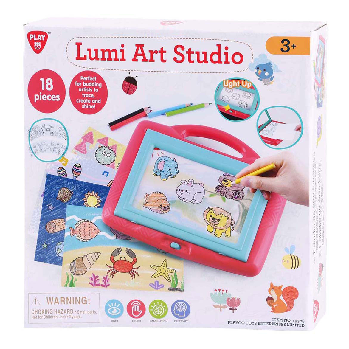 Playgo lumi tekenbord - 18dlg.