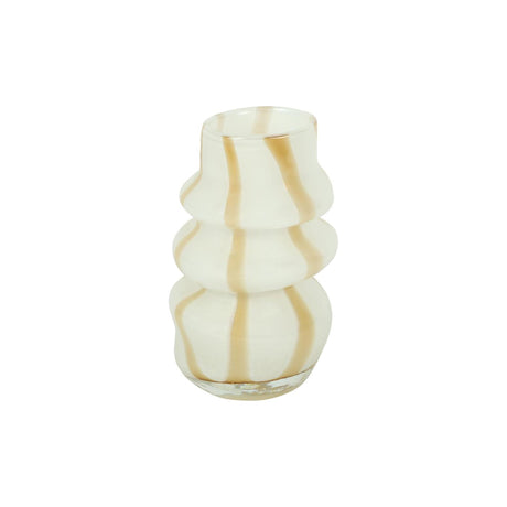 Countryfield Vase Sweet Rib s weiß ø15,5xh24cm