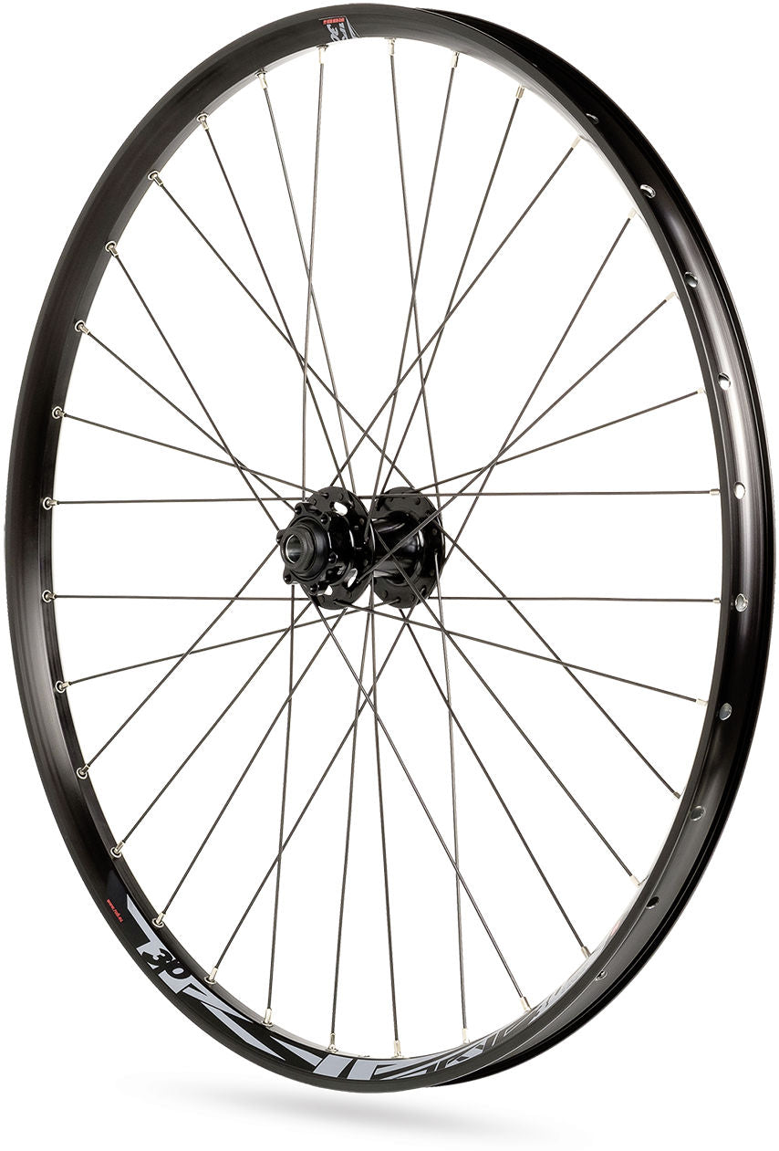 Rodi-Laufradsatz Tryp 25 29 mit Steckachse 15x100 und 9x135 – 6-Loch-Bremsscheibenmontage – 8 9 10 11 Geschwindigkeit – schwarz