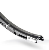 Rodi Rim Blackrock 23 Scheibe 28 29 622 x 23C Aluminium 36 Löcher 14g Schwarz