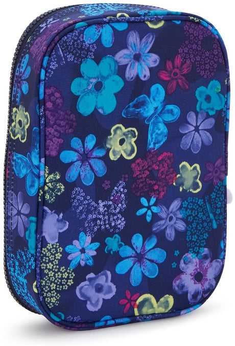 Kipling 100 pens etui dark flower stamp