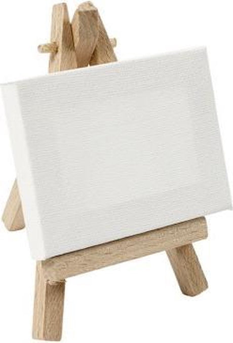 Creativ Company Keilrahmen, Größe 8x6x1 cm, weiß, 1 Stück