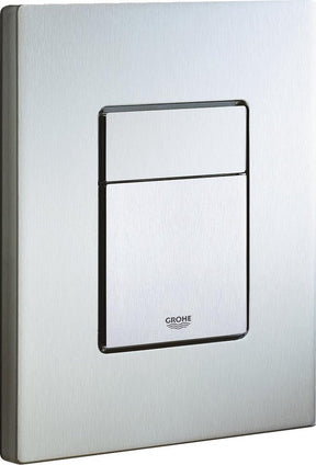Grohe skate cosmopolitan - bedieningspaneel - dualflush - rvs