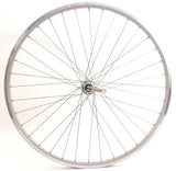 Rodi Hinterrad Connect 28 8 9 10 Gang 622 x 19 mit Schnellspanner und Edelstahlspeichen – Silber