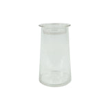 Countryfield deco glas hanny met komdeksel helder 14xh23,5cm