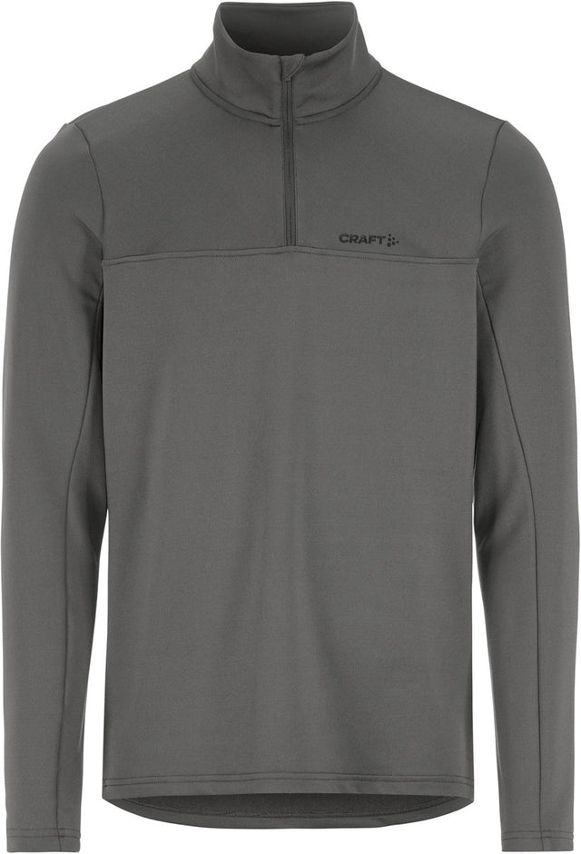 Craft gain midlayer longsleeve heren - graniet | maat: xxl