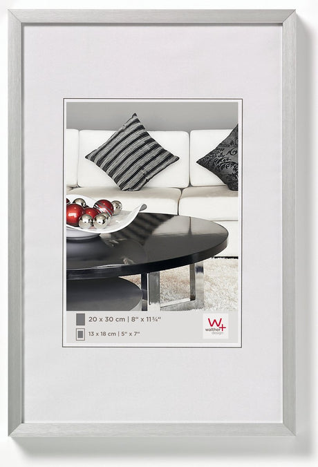 Walther Stuhl - Fotorahmen - Fotogröße 20x30 cm - Silber