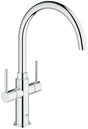Grohe Ambi Cosmopolitan Küchenarmatur – hohes Modell – drehbarer Auslauf – Chrom