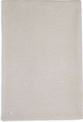 Jollein baby deken ledikant 100x150cm basic knit - nougat fleece