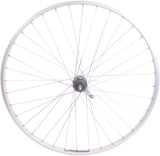 Shimano Hinterrad 28 x 1 4 Aluminiumbremsscheibe Silber