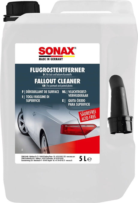 Sonax vliegroestverwijderaar zuurvrij 5 liter - jerrycan