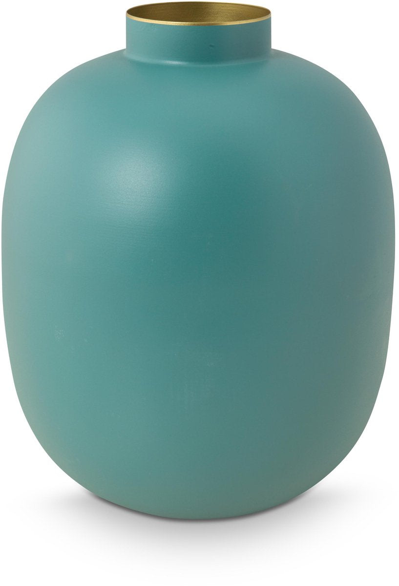 Pip studio - vaas - lichtblauw - ijzer - 25x32cm