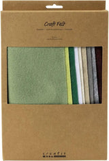Creativ Company Hobbyfilz, A4, Blatt 210x297 mm, Stärke 2 mm, natur, 10 Stück 1 Karton