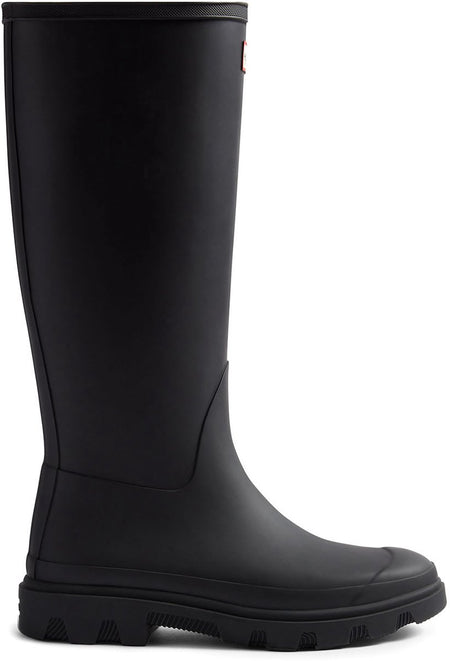 Hunter Downpour Tall Boot Unisex-Regenstiefel – Schwarz
