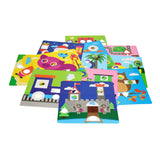Vormenpuzzels met kleurenkaarten, 33dlg.
