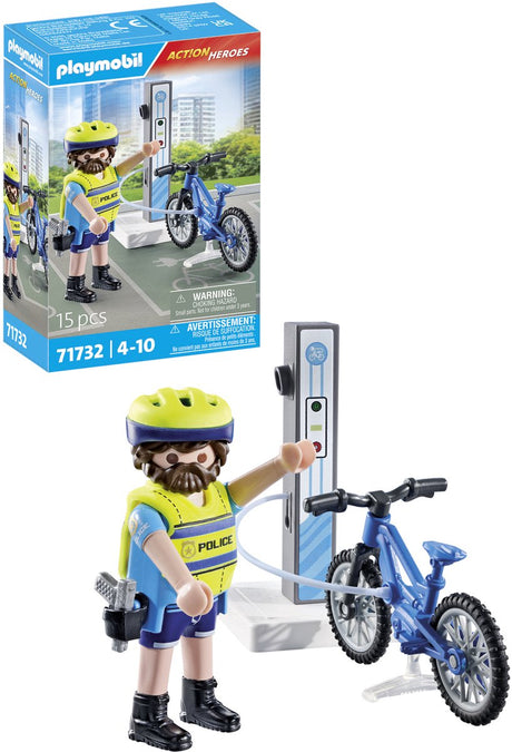 Playmobil Actionhelden Polizei-Fahrradstreife 71732