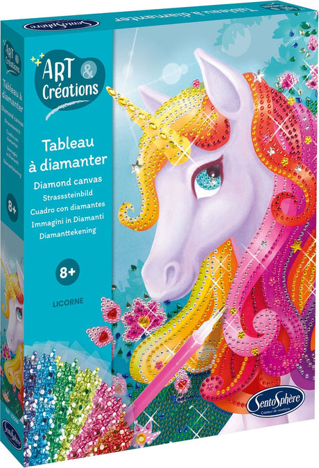 Art Creations Diamant-Leinwand – Einhorn