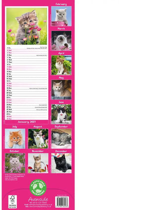 Avonside kittens kalender 2027 slimline