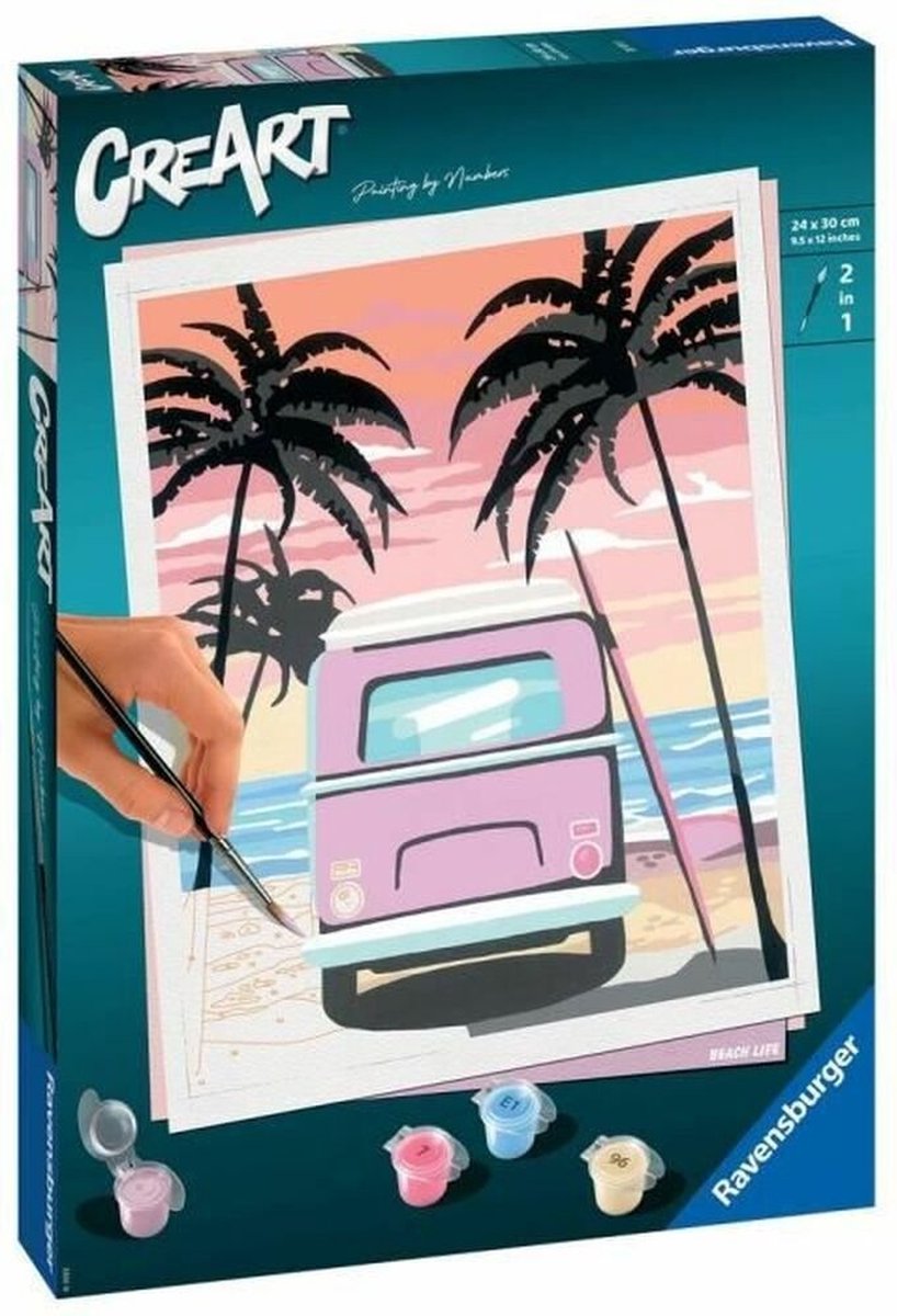 Ravensburger Creart Malen nach Zahlen – Strandleben