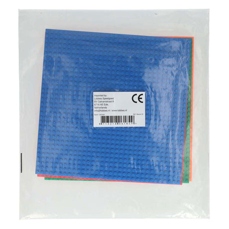 Bauplatten für Miniblöcke 25x25cm - 4 Stk.