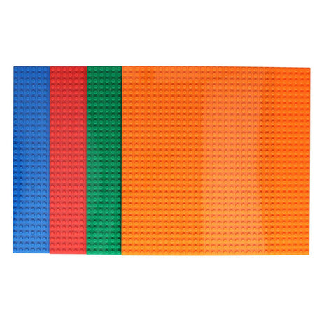 Bauplatten für Miniblöcke 25x25cm - 4 Stk.