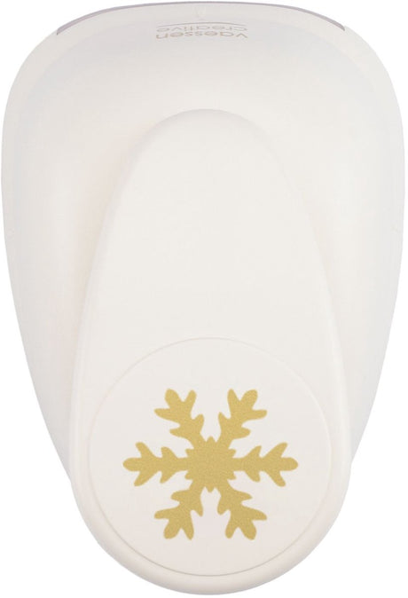 Vaessen creative pons - figuurpons - sneeuwvlok - 6,5 x 7,5 cm