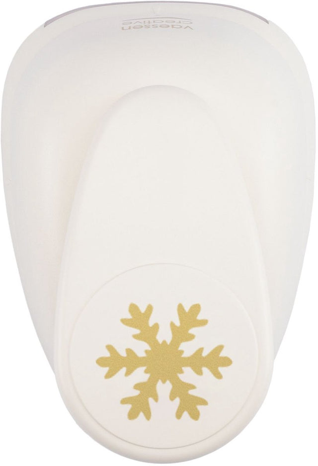 Vaessen Kreativstanzer – Figurenstanzer – Schneeflocke – 6,5 x 7,5 cm