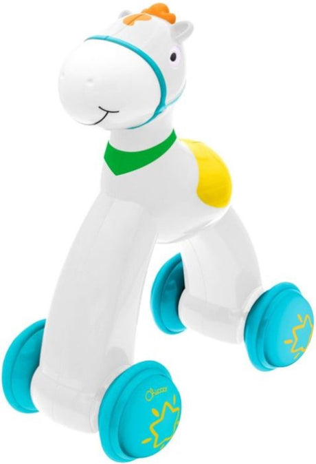 Chicco push go paard - loop- duwspeelgoed - stimuleert de motoriek (12-36m)