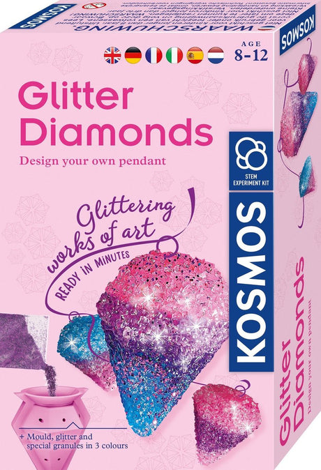 Kosmos-Glitzerdiamanten herstellen