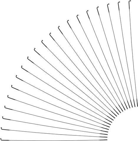 Sapim CX-Ray J-Bend Speichen + Nippel – 20er-Pack
