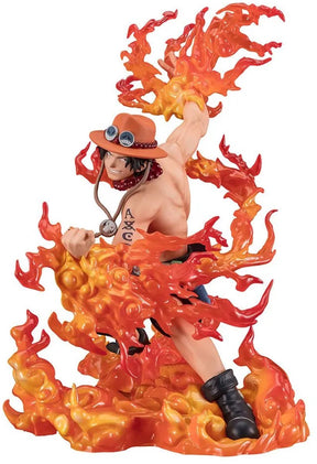 Bandai One Piece Figuartszero PVC-Statue (Extra Battle) Puma. D. Ace – One Piece Bounty Rush 5. Jahrestag – 17 cm