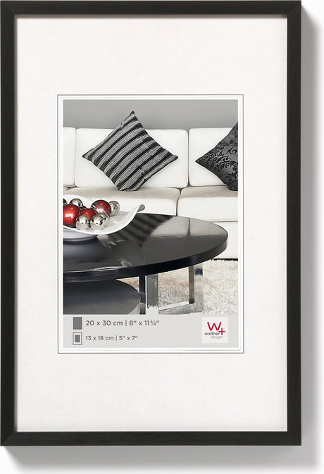 Walther Stuhl - Fotorahmen - Fotogröße 30x40 cm - Schwarz