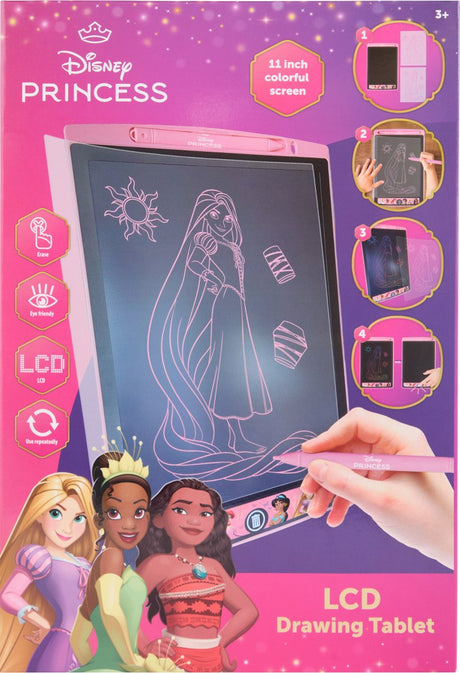 Canenco Disney Princess LCD-Zeichenbrett Regenbogen