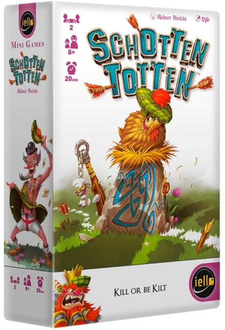 Iello schotten totten – Kartenspiel – Englische Ausgabe
