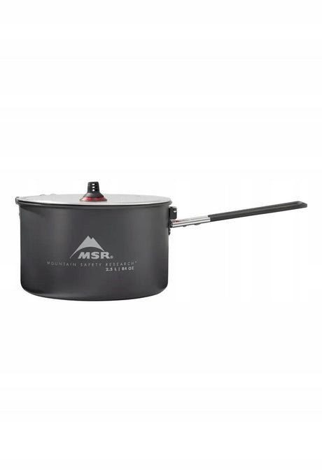 Msr ceramic pot 2,5l - lichtgewicht kampeerpan met anti-aanbaklaag