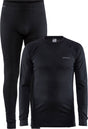 Craft core dry baselayer thermoset heren - zwart - maat xl