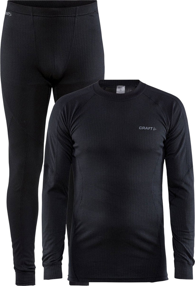 Craft core dry baselayer thermoset heren - zwart - maat l