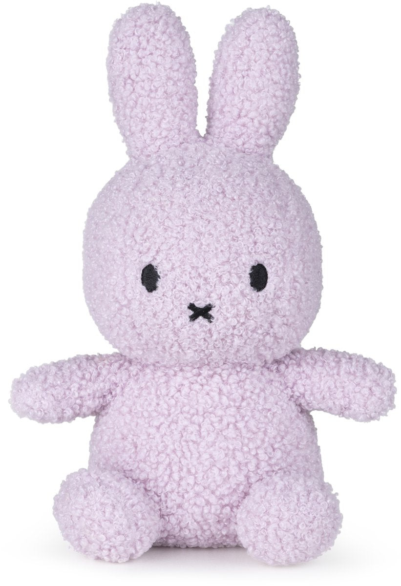 Bon ton toys nijntje - eco tiny teddy - lila - 23 cm - 9