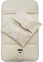Kipkep verschoonset teddy - kleur cookie - verschoonmatje incl. luieretui - wasbaar - waterafstotende zijde - beige