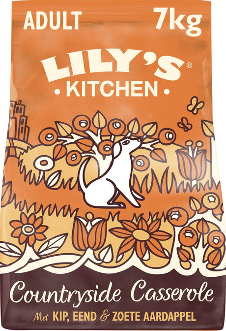 Lily's Kitchen - Hundefutter - Trockenfutter - Landauflauf - Hühnerente - 7 kg
