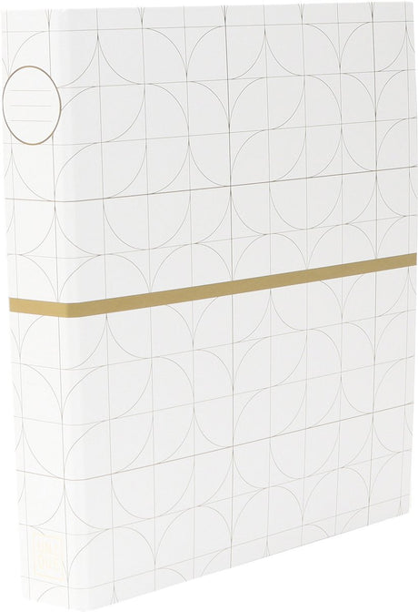 Ancor Ringbinder Unique A4 2 Ringe D-25 Mechanik Bögen weiß – an-121827-f