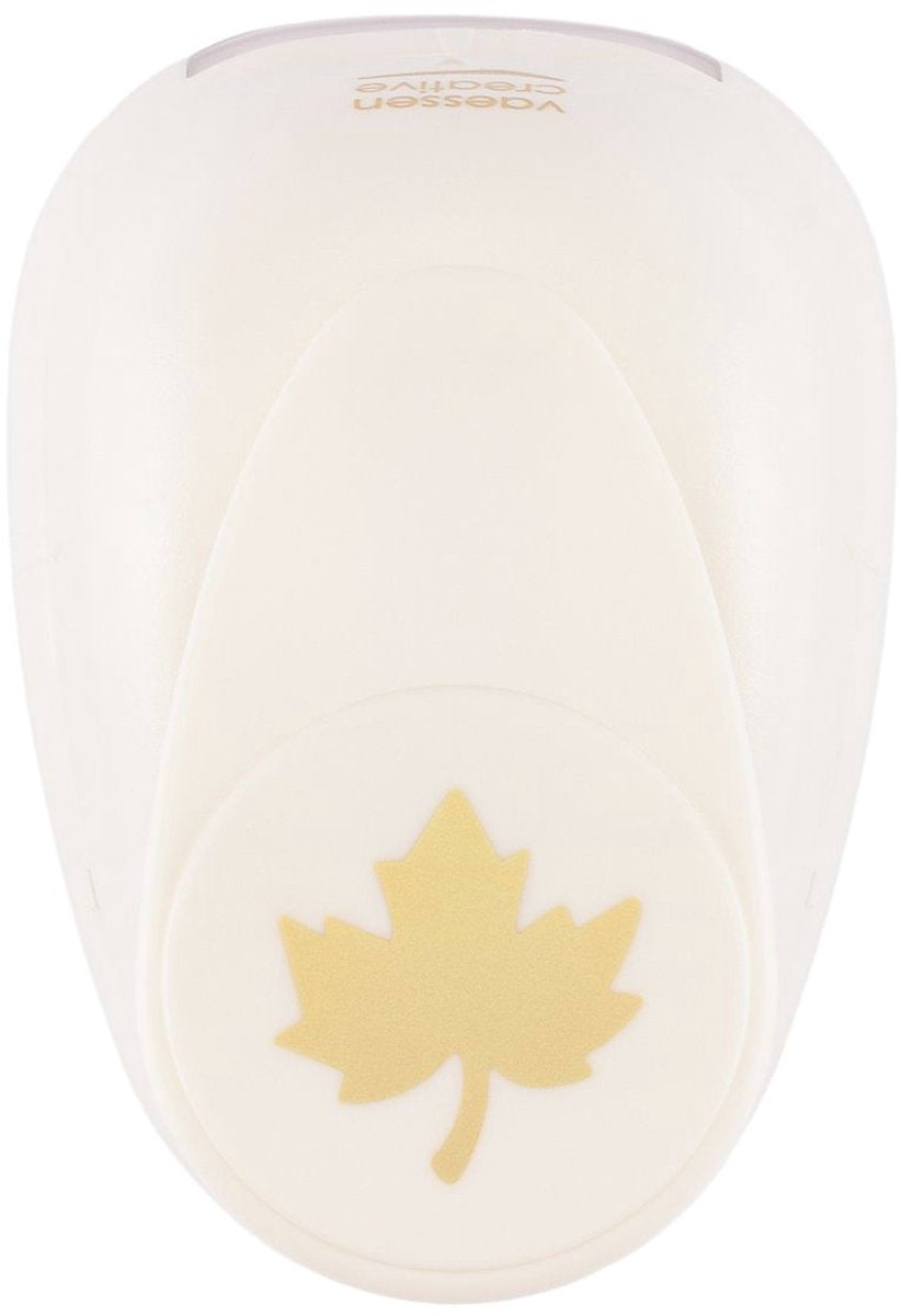 Vaessen creative pons - figuurpons - esdoornblad - 3,4 x 3,4 cm