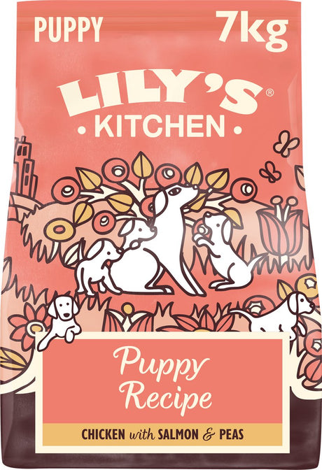 Lily's Kitchen - Hundefutter - Trockenfutter - Welpenfutter mit Hühnerlachs - 7 kg